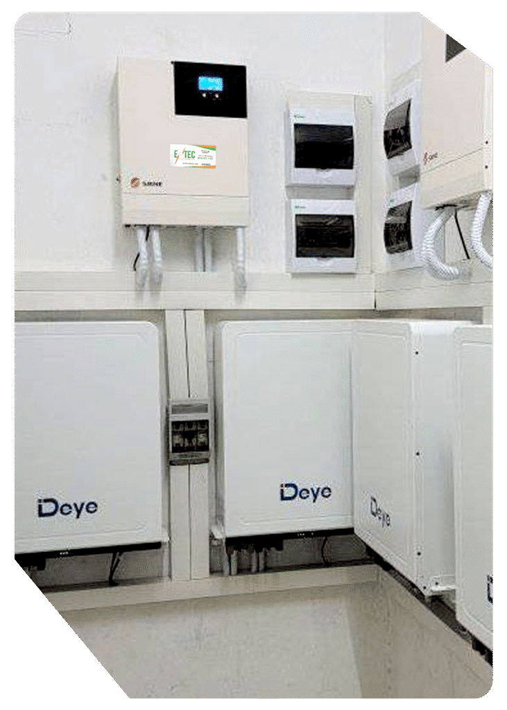 48kw deye hyrbid system
